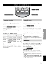 Preview for 49 page of Yamaha YHT-S300 Quick Reference Manual