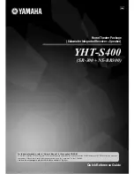 Предварительный просмотр 1 страницы Yamaha YHT-S400 Quick Reference Manual