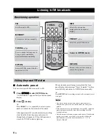 Предварительный просмотр 11 страницы Yamaha YHT-S400 Quick Reference Manual