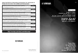 Preview for 1 page of Yamaha YHT-S401 Owner'S Manual