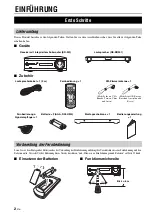 Preview for 72 page of Yamaha YHT-S401 Owner'S Manual