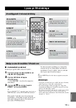 Preview for 117 page of Yamaha YHT-S401 Owner'S Manual