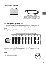 Preview for 5 page of Yamaha YIT-W12 Owner'S Manual