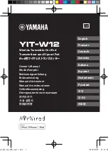 Yamaha YITW12TXA Owner'S Manual preview