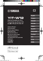 Preview for 1 page of Yamaha YITW12TXA Owner'S Manual