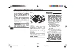 Предварительный просмотр 56 страницы Yamaha YJ125T Owner'S Manual