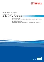 Yamaha YK250XGC Installation Manual preview