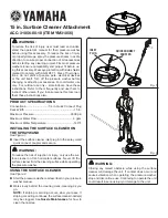 Yamaha YM31056 Installation Manual preview