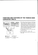 Preview for 5 page of Yamaha YMC10 Owner'S Manual