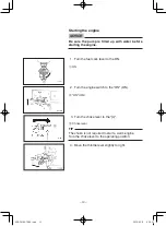 Preview for 18 page of Yamaha YP20G Owner'S Manual