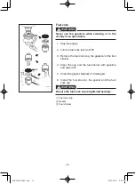 Preview for 26 page of Yamaha YP20G Owner'S Manual