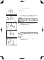 Preview for 28 page of Yamaha YP20G Owner'S Manual