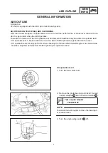 Предварительный просмотр 9 страницы Yamaha YP250A 1999 Supplementary Service Manual