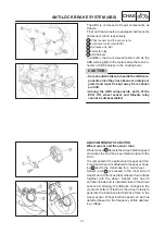 Предварительный просмотр 39 страницы Yamaha YP250A 1999 Supplementary Service Manual