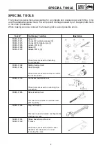 Preview for 8 page of Yamaha YP250R X-MAX 2005 Service Information