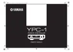 Yamaha YPC-1 Owner'S Manual предпросмотр