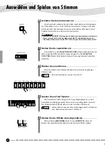 Предварительный просмотр 12 страницы Yamaha YPP-100 Light Piano (German) Bedienungsanleitung