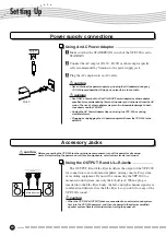 Preview for 10 page of Yamaha YPP-200 Owner'S Manual