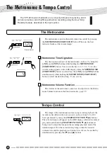 Preview for 22 page of Yamaha YPP-200 Owner'S Manual