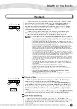 Preview for 25 page of Yamaha YPP-200 Owner'S Manual