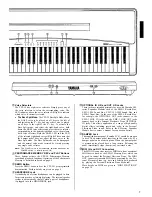 Preview for 9 page of Yamaha YPP-50 Owner'S Manual