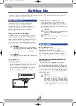 Предварительный просмотр 8 страницы Yamaha YPR-50 Owner'S Manual