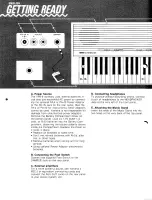 Предварительный просмотр 2 страницы Yamaha YPR-9 Getting Ready