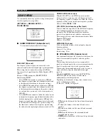 Preview for 42 page of Yamaha YSP-1 Owner'S Manual