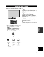 Preview for 51 page of Yamaha YSP-1 Owner'S Manual