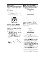 Preview for 110 page of Yamaha YSP-1 Owner'S Manual