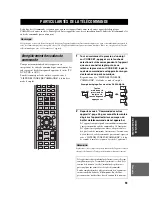 Preview for 119 page of Yamaha YSP-1 Owner'S Manual