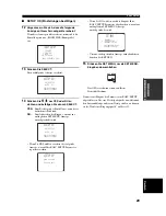 Preview for 161 page of Yamaha YSP-1 Owner'S Manual