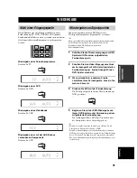 Preview for 163 page of Yamaha YSP-1 Owner'S Manual