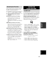 Preview for 165 page of Yamaha YSP-1 Owner'S Manual