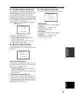 Preview for 171 page of Yamaha YSP-1 Owner'S Manual