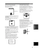 Preview for 173 page of Yamaha YSP-1 Owner'S Manual