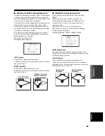 Preview for 175 page of Yamaha YSP-1 Owner'S Manual