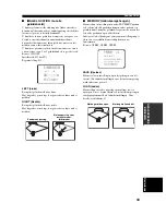 Preview for 431 page of Yamaha YSP-1 Owner'S Manual