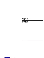 Preview for 68 page of Yamaha YSP-1 Service Manual