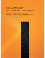 Preview for 2 page of Yamaha YSP 1000 - Digital Sound Projector Five CH Speaker Brochure