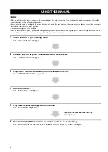 Preview for 8 page of Yamaha YSP 1000 - Digital Sound Projector Five CH Speaker Owner'S Manual