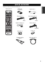 Preview for 9 page of Yamaha YSP 1000 - Digital Sound Projector Five CH Speaker Owner'S Manual