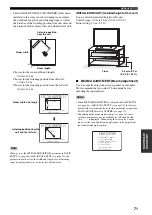 Preview for 75 page of Yamaha YSP 1000 - Digital Sound Projector Five CH Speaker Owner'S Manual