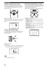 Preview for 76 page of Yamaha YSP 1000 - Digital Sound Projector Five CH Speaker Owner'S Manual