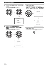 Предварительный просмотр 40 страницы Yamaha YSP 1100 - Digital Sound Projector Five CH Speaker Owner'S Manual