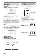 Предварительный просмотр 64 страницы Yamaha YSP 1100 - Digital Sound Projector Five CH Speaker Owner'S Manual