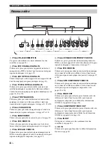 Предварительный просмотр 102 страницы Yamaha YSP 1100 - Digital Sound Projector Five CH Speaker Owner'S Manual