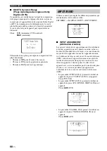 Предварительный просмотр 162 страницы Yamaha YSP 1100 - Digital Sound Projector Five CH Speaker Owner'S Manual