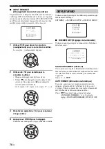 Предварительный просмотр 164 страницы Yamaha YSP 1100 - Digital Sound Projector Five CH Speaker Owner'S Manual