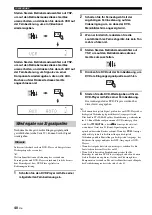 Предварительный просмотр 226 страницы Yamaha YSP 1100 - Digital Sound Projector Five CH Speaker Owner'S Manual